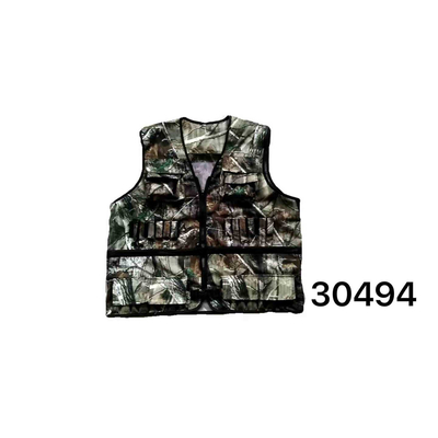 Αδιάβροχο γιλέκο ψαρέματος με θήκες - One sized - 930494