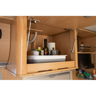 ΚΟΥΒΑΣ ΠΛΥΣΙΜΑΤΟΣ/ΚΑΛΑΘΙ ΜΕΤΑΦΟΡΑΣ ΑΝΤΙΚΕΙΜΕΝΩΝ ΠΤΥΣΣΟΜΕΝΟΣ 5>25cm ΜΕ ΧΕΙΡΟΛΑΒΗ 10LT ΛΕΥΚΟ/ΓΚΡΙ