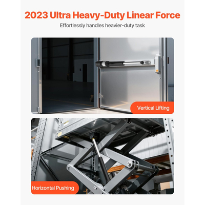 Γραμμικός Ενεργοποιητής VEVOR 12V, Εξαιρετικά Βαρέως Τύπου Γραμμικός Ενεργοποιητής Κίνησης 9000N με Διαδρομή 150mm, Βαθμολογία IP65 5mm/s με Βάσεις Στήριξης για Σκάφη Βιομηχανικών Μηχανημάτων, Συστήματα Βαρέων Ανυψωτικών Φορτίων