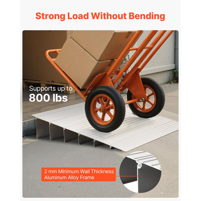 Ράμπα κατωφλίου πόρτας VEVOR 138 mm με ανυψούμενη ράμπα κατωφλίου για αναπηρικό αμαξίδιο, με ονομαστικό βάρος 363 kg