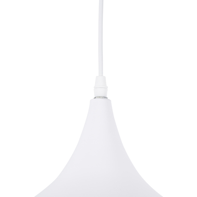 GLOBOSTAR® SHANGHAI 01026 Μοντέρνο Κρεμαστό Φωτιστικό Οροφής με Ντουί 3 x E27 AC 220-240V IP20 - Λευκό & Χρυσό - Μ79.5 x Π79.5 x Υ38cm - Σετ 3 Τεμαχίων