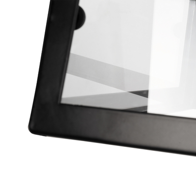 GLOBOSTAR® ASETYLIN 01032 Vintage Φωτιστικό Τοίχου - Απλίκα με Ντουί 1 x E27 AC 220-240V IP20 - Μαύρο - Μ18 x Π17 x Υ37cm