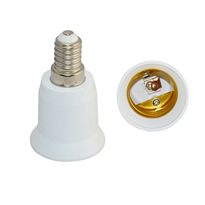 GLOBOSTAR® ADAPTOR 78974 Αντάπτορας/Μετατροπέας από Ντουί E14 σε E27 IP20 - Μ3.5 x Π3.5 x Υ6cm