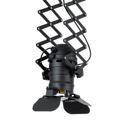 GLOBOSTAR® BROADWAY 01140 Vintage Φωτιστικό Οροφής με Ντουί 1 x E27 AC 220-240V IP20 - Μαύρο - Μ28 x Π25 x Υ100cm