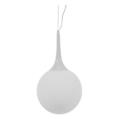 GLOBOSTAR® SPHERE 01143 Μοντέρνο Κρεμαστό Φωτιστικό Οροφής με Ντουί 1 x E27 AC 220-240V IP20 - Λευκό - Μ25 x Π25 x Υ46.5cm