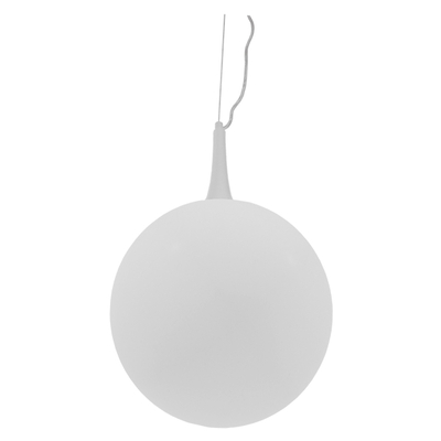 GLOBOSTAR® SPHERE 01143 Μοντέρνο Κρεμαστό Φωτιστικό Οροφής με Ντουί 1 x E27 AC 220-240V IP20 - Λευκό - Μ25 x Π25 x Υ46.5cm