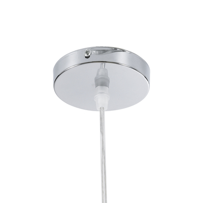 GLOBOSTAR® BAHAMAS 01203 Boho Κρεμαστό Φωτιστικό Οροφής με Ντουί 1 x E27 AC 220-240V IP20 - Μπεζ - Μ45 x Π45 x Υ47cm