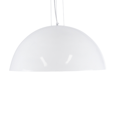 GLOBOSTAR® SERENIA 01271 Μοντέρνο Κρεμαστό Φωτιστικό Οροφής με Ντουί 1 x E27 AC 220-240V IP20 - Λευκό - Μ60 x Π60 x Υ30cm