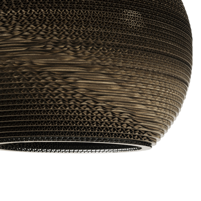 GLOBOSTAR® SANTORINI 01289 Boho Κρεμαστό Φωτιστικό Οροφής με Ντουί 1 x E27 AC 220-240V IP20 - Καφέ - Μ40 x Π40 x Y35cm