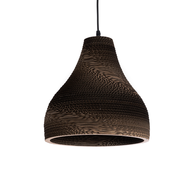 GLOBOSTAR® SANTORINI 01292 Boho Κρεμαστό Φωτιστικό Οροφής με Ντουί 1 x E27 AC 220-240V IP20 - Καφέ - Μ30 x Π30 x Y30cm