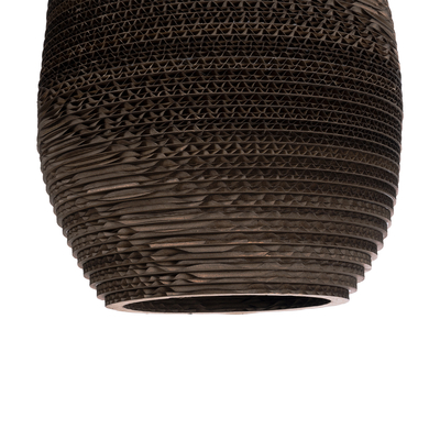 GLOBOSTAR® SANTORINI 01294 Boho Κρεμαστό Φωτιστικό Οροφής με Ντουί 1 x E27 AC 220-240V IP20 - Καφέ - Μ21 x Π21 x Y43cm