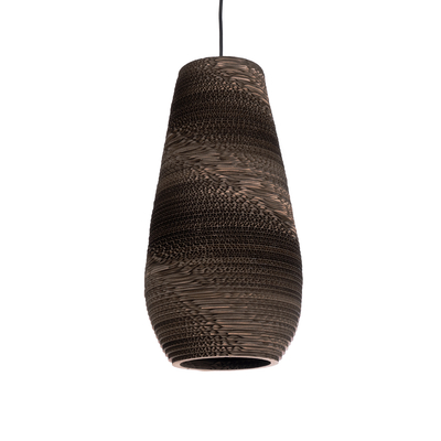 GLOBOSTAR® SANTORINI 01294 Boho Κρεμαστό Φωτιστικό Οροφής με Ντουί 1 x E27 AC 220-240V IP20 - Καφέ - Μ21 x Π21 x Y43cm