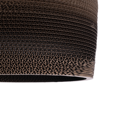 GLOBOSTAR® SANTORINI 01296 Boho Κρεμαστό Φωτιστικό Οροφής με Ντουί 1 x E27 AC 220-240V IP20 - Καφέ - Μ35 x Π35 x Υ40cm