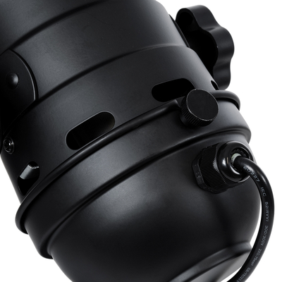 GLOBOSTAR® DETROIT 01372 Vintage Φωτιστικό Οροφής με Ντουί 1 x E27 AC 220-240V IP20 - Μαύρο - Μ26 x Π26 x Υ37cm