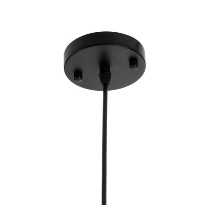 GLOBOSTAR® TRIBECA 01327 Μοντέρνο Κρεμαστό Φωτιστικό Οροφής με Ντουί 1 x E27 AC 220-240V IP20 - Γκρι - Μ18 x Π18 x Υ23cm