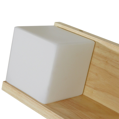 GLOBOSTAR® AMITY 01365 Μοντέρνο Φωτιστικό Τοίχου - Απλίκα με Ντουί 1 x E27 AC 220-240V IP20 - Μπεζ & Λευκό - Μ30 x Π14.5 x Υ15cm