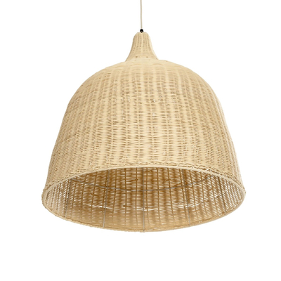 GLOBOSTAR® BAHAMAS 01370 Boho Κρεμαστό Φωτιστικό Οροφής με Ντουί 1 x E27 AC 220-240V IP20 - Μπεζ - Μ60 x Π60 x Υ60cm