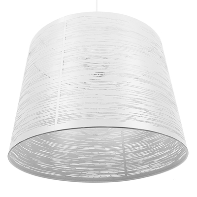 GLOBOSTAR® ACCADEMIA 01557 Μοντέρνο Κρεμαστό Φωτιστικό Οροφής με Ντουί 1 x E27 AC 220-240V IP20 - Λευκό - Μ35 x Π35 x Υ25cm