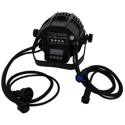 GLOBOSTAR® PAR 51129 Stage Κεφαλή Par LED 216W 15° AC 220-240V Αδιάβροχο IP65 36 x 6W CREE Chip Πολύχρωμο RGB Dimmable DMX512 Protocol 7 Channels - Μ29 x Π29 x Υ35cm - 2 Χρόνια Εγγύηση