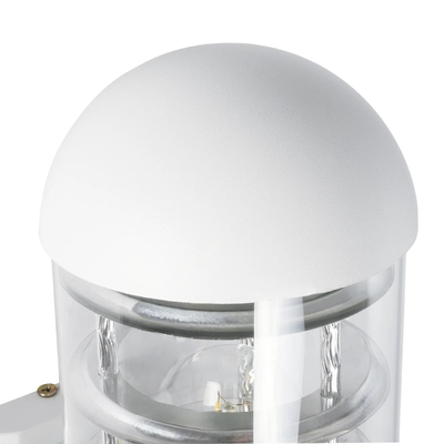 GLOBOSTAR® NEWI 01418 Μοντέρνο Φωτιστικό Τοίχου - Απλίκα με Ντουί 1 x E27 AC 220-240V IP20 - Λευκό - Μ11 x Π17 x Υ25cm