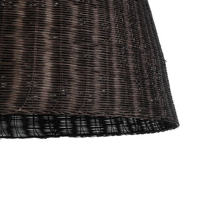 GLOBOSTAR® BAHAMAS 01569 Boho Κρεμαστό Φωτιστικό Οροφής με Ντουί 1 x E27 AC 220-240V IP20 - Καφέ - Μ90 x Π90 x Y90cm