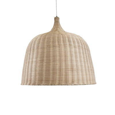 GLOBOSTAR® BAHAMAS 01570 Boho Κρεμαστό Φωτιστικό Οροφής με Ντουί 1 x E27 AC 220-240V IP20 - Μπεζ - Μ90 x Π90 x Y70cm