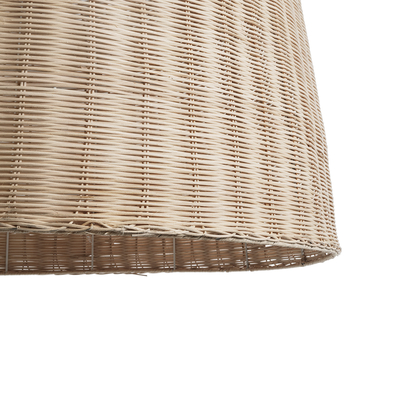 GLOBOSTAR® BAHAMAS 01570 Boho Κρεμαστό Φωτιστικό Οροφής με Ντουί 1 x E27 AC 220-240V IP20 - Μπεζ - Μ90 x Π90 x Y70cm