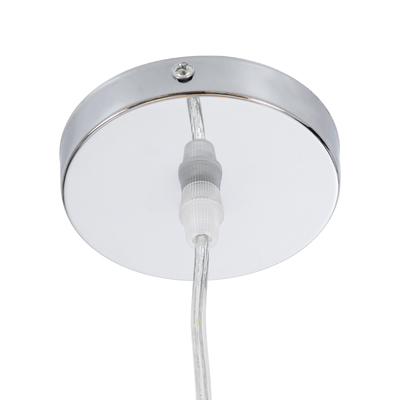 GLOBOSTAR® CHEOPE 01599 Boho Κρεμαστό Φωτιστικό Οροφής με Ντουί 1 x E27 AC 220-240V IP20 - Μπεζ - Μ45 x Π45 x Υ35cm