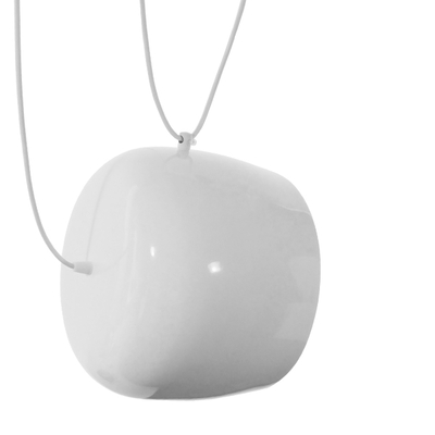 GLOBOSTAR® JASPER 01376 Μοντέρνό Κρεμαστό Φωτιστικό Οροφής με Ντουί 3 x E27 AC 220-240V IP20 - Λευκό - Μ75 x Π75 x Υ22cm - Σετ 3 Τεμαχίων