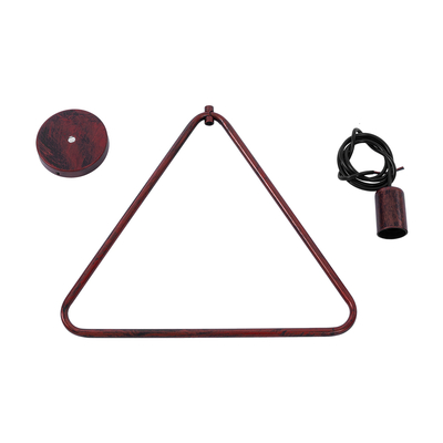 GLOBOSTAR® DELTA 01581 Μοντέρνο Κρεμαστό Φωτιστικό Οροφής με Ντουί 1 x E27 AC 220-240V IP20 - Χάλκινο - Μ37 x Π4 x Υ33cm