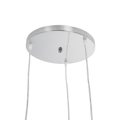 GLOBOSTAR® BOUQUET 01670 Μοντέρνο Κρεμαστό Φωτιστικό Οροφής με Ντουί 3 x E27 AC 220-240V IP20 - Πολύχρωμο - Μ46 x Π46 x Y23cm