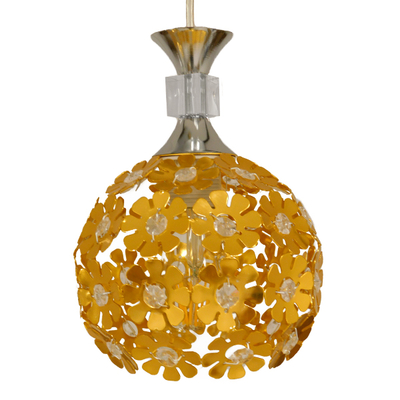 GLOBOSTAR® BOUQUET 01671 Μοντέρνο Κρεμαστό Φωτιστικό Οροφής με Ντουί 3 x E27 AC 220-240V IP20 - Πολύχρωμο - Μ64 x Π18 x Υ24cm