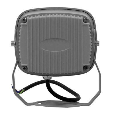 GLOBOSTAR® FLOODXENA 05015 Προβολέας Σποτ Wall Washer LED 12W 1440lm 10° AC 220-240V Αδιάβροχο IP65 Ψυχρό Λευκό 6000K - Bridgelux SMD Chip - Γκρι Ανθρακί - Μ13.5 x Π11 x Υ15cm - 3 Χρόνια Εγγύηση