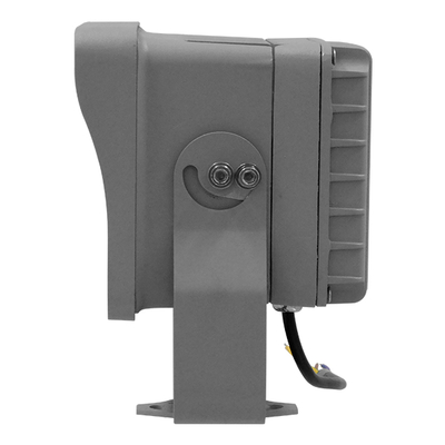 GLOBOSTAR® FLOODXENA 05023 Προβολέας Σποτ Wall Washer LED 24W 2760lm 10° AC 220-240V Αδιάβροχο IP65 Φυσικό Λευκό 4500K - Bridgelux SMD Chip - Γκρι Ανθρακί - Μ18 x Π13.5 x Υ18cm - 3 Χρόνια Εγγύηση