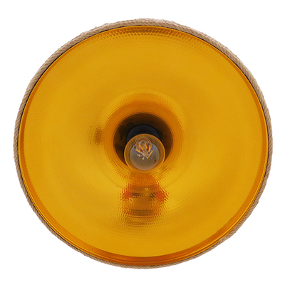 GLOBOSTAR® SHANGHAI ROPE 00917 Boho Κρεμαστό Φωτιστικό Οροφής με Ντουί 1 x E27 AC 220-240V IP20 - Μπεζ - Μ37 x Π37 x Υ20cm