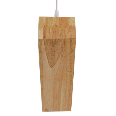 GLOBOSTAR® ELISE 01430 Μοντέρνο Κρεμαστό Φωτιστικό Οροφής με Ντουί 1 x E27 AC 220-240V IP20 - Μπεζ & Λευκό - Μ29 x Π8 x Υ28cm