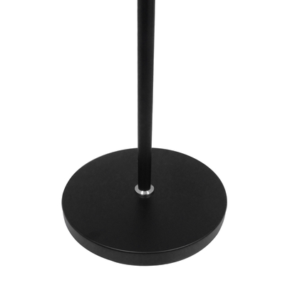 GLOBOSTAR® RIBBON 01585 Μοντέρνο Επιδαπέδιο Φωτιστικό με Ντουί 1 x E27 AC 220-240V IP20 - Μαύρο & Μπεζ - Μ13 x Π13 x Υ164cm