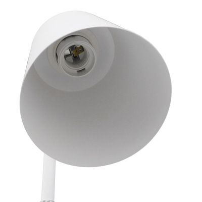 GLOBOSTAR® RIBBON 01586 Μοντέρνο Επιδαπέδιο Φωτιστικό με Ντουί 1 x E27 AC 220-240V IP20 - Λευκό & Μπεζ - Μ13 x Π13 x Υ164cm