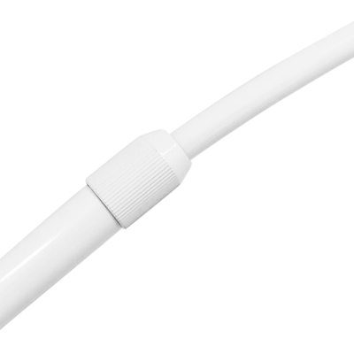 GLOBOSTAR® IMPERIAL 01588 Μοντέρνο Επιδαπέδιο Φωτιστικό με Ντουί 1 x E27 AC 220-240V IP20 - Λευκό - Μ38 x Π38 x Υ172cm