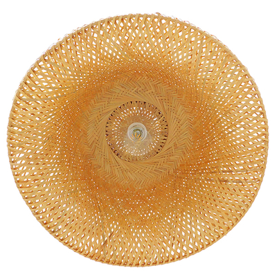 GLOBOSTAR® SAN TROPEZ 01627 Boho Κρεμαστό Φωτιστικό Οροφής με Ντουί 1 x E27 AC 220-240V IP20 - Μπεζ - Μ60 x Π60 x Υ29cm