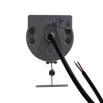 GLOBOSTAR® WASHER-MOZA 05115 Μπάρα Φωτισμού Wall Washer LED 72W 8640lm 10-30° DC 24V Αδιάβροχο IP66 Πορτοκαλί 2200K Dimmable - Γκρι Ανθρακί - Μ100 x Π7.4 x Υ7cm - 3 Χρόνια Εγγύηση