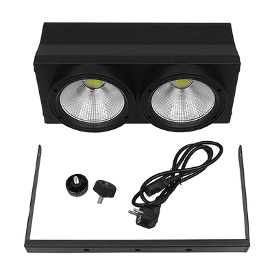 Προβολέας LED COB DMX512 Strobe Blinder Matrix Light 200 Watt (2x100w) Ψυχρό Λευκό 6000k GloboStar 51162