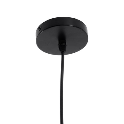 GLOBOSTAR® JAVER 00934 Vintage Κρεμαστό Φωτιστικό Οροφής με Ντουί 1 x E27 AC 220-240V IP20 - Διάφανο & Ροζ Χρυσό - Μ14.5 x Π14.5 x Υ28cm