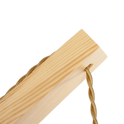 GLOBOSTAR® NOVO 00885 Vintage Φωτιστικό Τοίχου - Απλίκα με Ντουί 1 x E27 AC 220-240V IP20 - Μπεζ - Μ7 x Π28 x Υ37cm