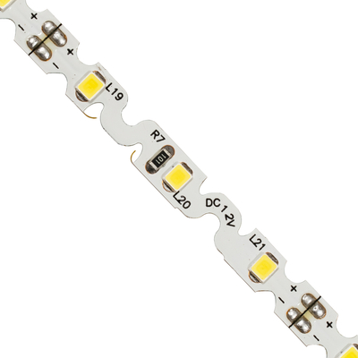 GLOBOSTAR® ZIGZAG 70041 Ταινία LED 6W/m 600lm/m 120° DC 12V IP20 60 x SMD2835 Chip/m Φυσικό Λευκό 4500K Dimmable - Μ500 x Π0.6 x Υ0.1cm - Ρολό 5 Μέτρων - 5 Χρόνια Εγγύηση