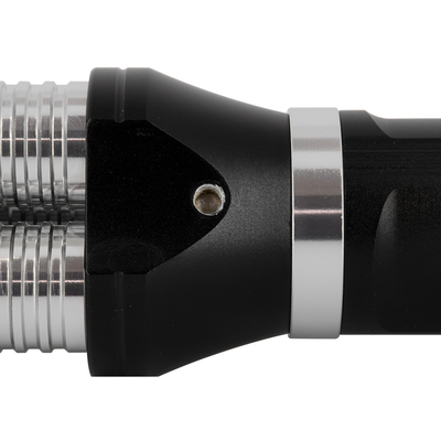 GLOBOSTAR® HANDLAMP 79025 Φακός Χειρός LED 30W 3000lm 45° DC 5V με Επαναφορτιζόμενη Μπαταρία Li-ion 3.7V 3x18650 15000mAh IP20 Ψυχρό Λευκό 6000K - CREE XHP50 Chip - Μ16.3 x Π6.4 x Υ8.5cm - 1 Χρόνο Εγγύηση