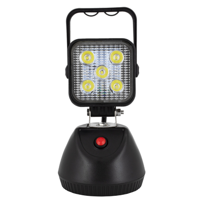 GloboStar® 79036 Φορητός Επαναφορτιζόμενος Προβολέας Εργασίας LED CREE XML2-T6 Chip 25W 2500lm με 3 Modes & με Καλώδιο Φόρτισης για Αυτοκίνητο & Πρίζας Αδιάβροχος IP54 Ψυχρό Λευκό 6000K