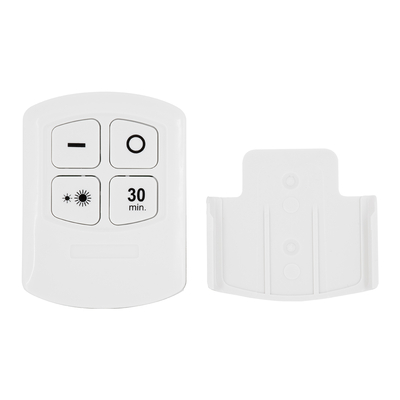 GloboStar® 79044 Φωτιστικά Νυκτός Μπαταρίας LED COB 6W 600lm με Timer & Ασύρματο Χειριστήριο RF - ΣΕΤ 3 Τεμαχίων Ψυχρό Λευκό 6000K