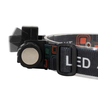 GLOBOSTAR® HEADLAMP 79064 Φακός Κεφαλής LED 25W 2500lm 15~120° DC 5V με USB-C με Επαναφορτιζόμενη Μπαταρία Li-ion 3.7V 1x18650 3400mAh Αδιάβροχο IP54 Ψυχρό Λευκό 6000K - CREE XML2-T6 & COB Chip - Μ8.2 x Π2.5 x Υ4cm - 1 Χρόνο Εγγύηση