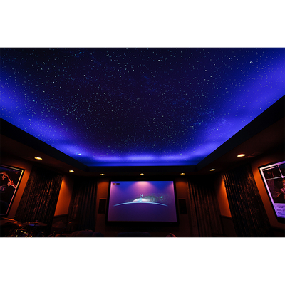 GLOBOSTAR® LUMOFIBRA 79614 Σύστημα Οπτικής Ίνας με RF Ασύρματο Χειριστήριο με 280 Οπτικές Ίνες Φ1mm Μήκους 2 Μέτρων LED 16W 1600lm 1° AC 220-240V IP20 Πολύχρωμο RGBW - Μ11.5 x Π9.5 x Υ5.5cm - 2 Χρόνια Εγγύηση